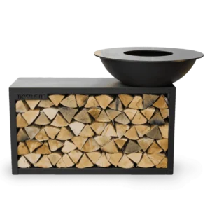 TIGER FIRE 88 ISLAND BLACK Plancha Barbecue